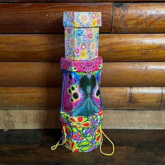 3 Empty Octagonal LUSH Gift Boxes for Reuse, Storage, Display or Collecting - Picture 2 of 6